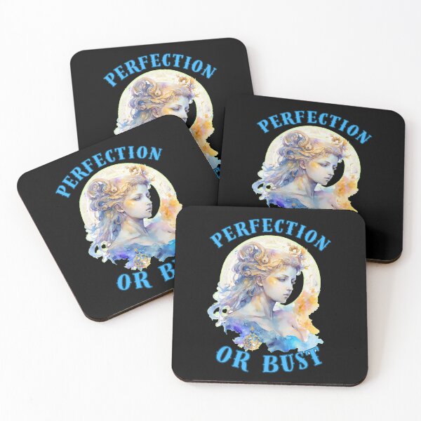 Item preview, Perfection Or Bust. virgo star sign designed and sold by ZodiacWonders.
