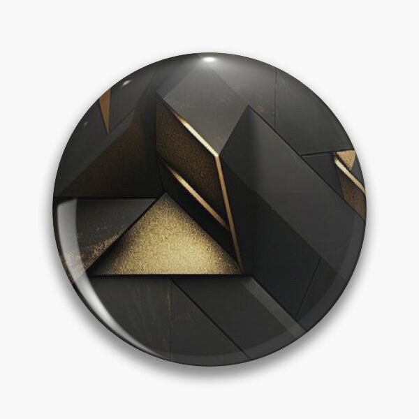 Item preview, Black and Gold Geometric Elegance designed and sold by CulinaryCenter.