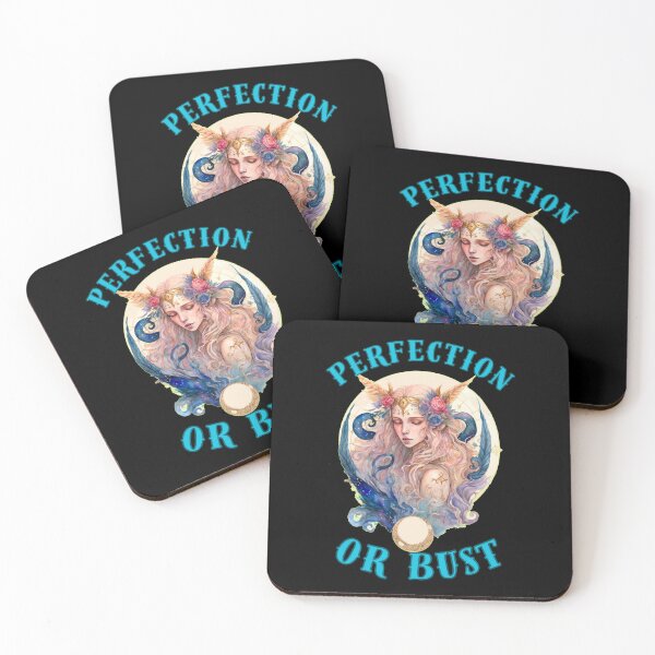 Item preview, Perfection Or Bust. virgo september designed and sold by ZodiacWonders.