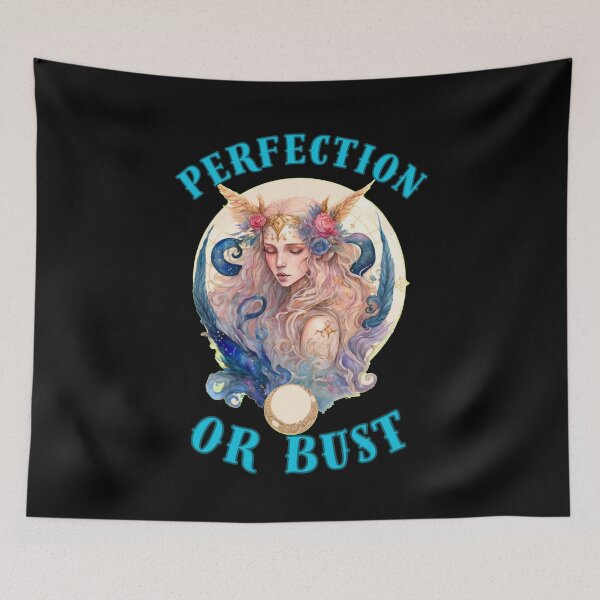 Item preview, Perfection Or Bust. virgo september designed and sold by ZodiacWonders.