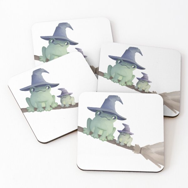 Item preview, magic frog witches- no background designed and sold by art-with-tree.