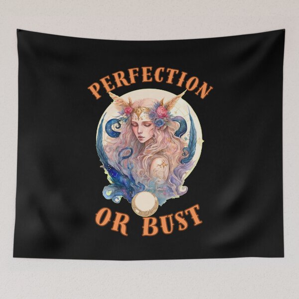 Item preview, Perfection Or Bust. virgo characteristics designed and sold by ZodiacWonders.