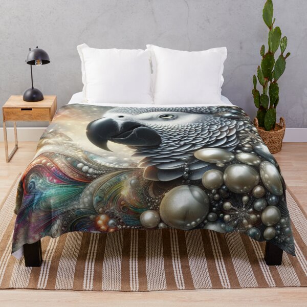 Item preview, African Gray Parrot  designed and sold by purplesensation.