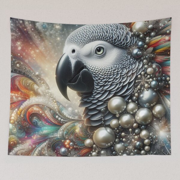 Item preview, African Gray Parrot  designed and sold by purplesensation.