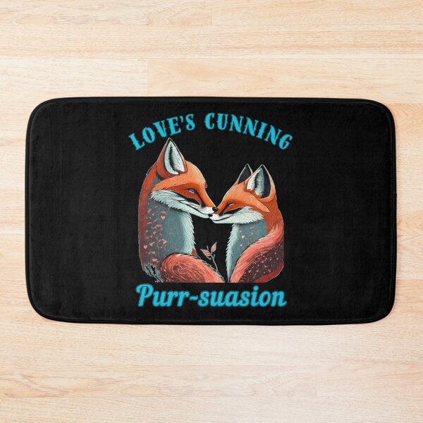 Item preview, Love's Cunning Purr-suasion. vintage fox designed and sold by FoxVibes.