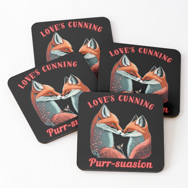 Item preview, Love's Cunning Purr-suasion. retro fox designed and sold by FoxVibes.