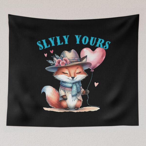 Item preview, Slyly Yours. fox face designed and sold by FoxVibes.