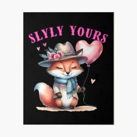 Item preview, Slyly Yours. cool fox designed and sold by FoxVibes.