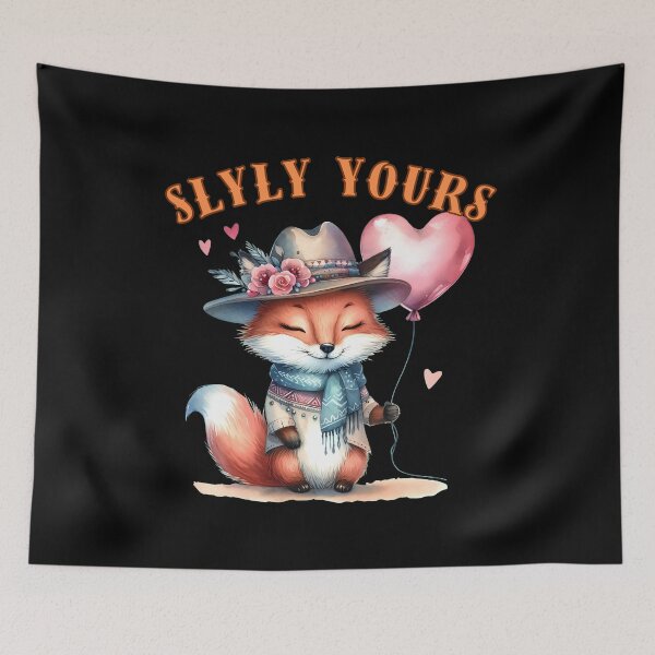 Item preview, Slyly Yours. fox portrait designed and sold by FoxVibes.