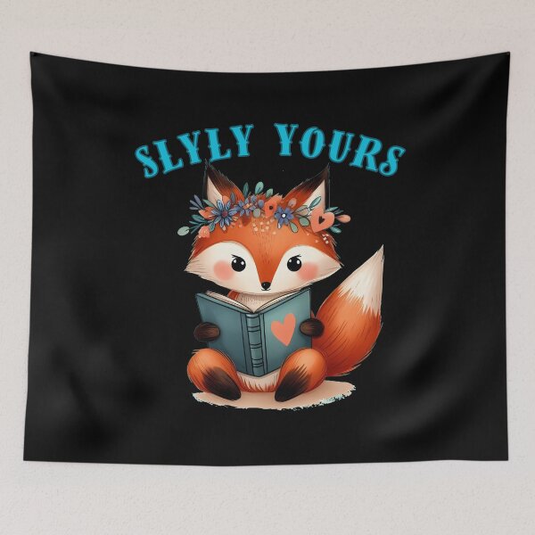Item preview, Slyly Yours. vintage fox designed and sold by FoxVibes.