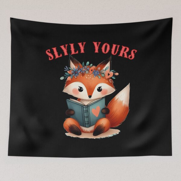 Item preview, Slyly Yours. retro fox designed and sold by FoxVibes.