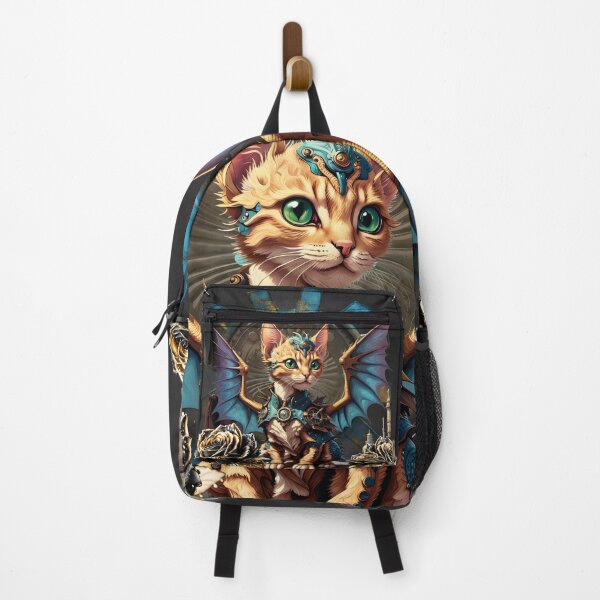 Item preview, Wonderful fantasy steampunk cat designed and sold by nicky2342.