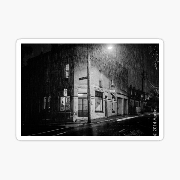Item preview, On a dark, wet night... designed and sold by DSMIW.