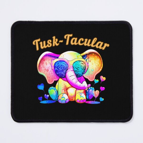 Item preview, Tusk-Tacular. funny elephant designed and sold by ElephantVibes.