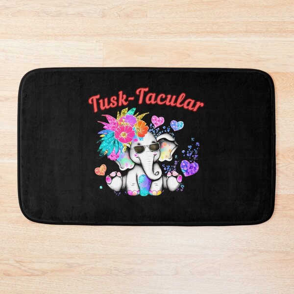 Item preview, Tusk-Tacular. elephant saying designed and sold by ElephantVibes.