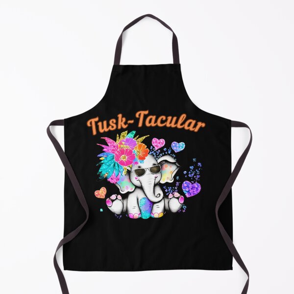 Item preview, Tusk-Tacular Flower elephant designed and sold by ElephantVibes.