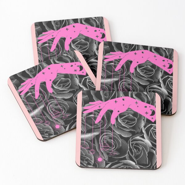 Item preview, Celestial Hand with black roses designed and sold by Cookie Monster Designs.
