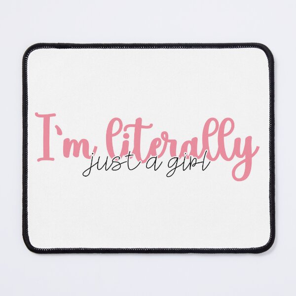 Item preview, Literally Just A Girl Cute Duo Text designed and sold by SanguineSiren.