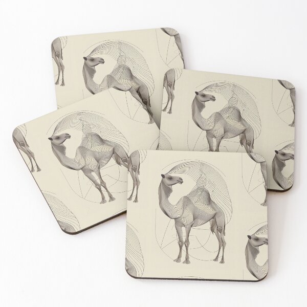 Item preview, Linear Image of a Camel: Minimalistic Elegance in an Abstract Graphic Design designed and sold by Piotrek0001.