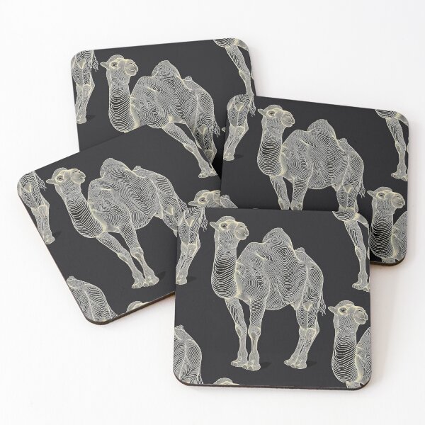 Item preview, Linear Image of a Camel: Minimalistic Elegance in an Abstract Graphic Design designed and sold by Piotrek0001.