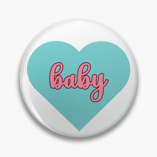 Item preview, I'm Baby Blue & Pink Heart designed and sold by SanguineSiren.