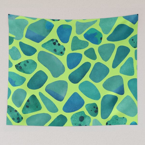 Item preview, Copy of Vibrant Terrazzo: B Blue, and Green Elegance designed and sold by aquinavortex.