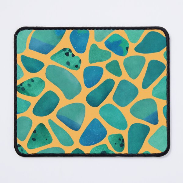 Item preview, Vibrant Terrazzo: B Blue, and Green Elegance designed and sold by aquinavortex.