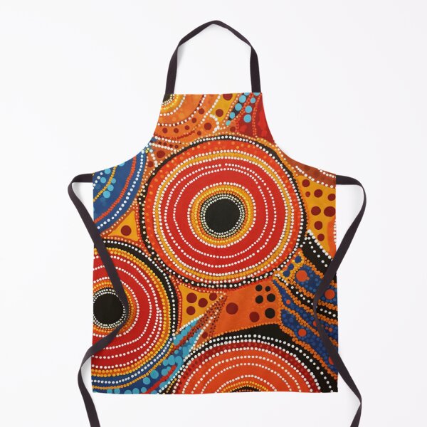 Item preview, Aboriginal Inspired Dot Art - Tribal Circles designed and sold by GrinGalore.