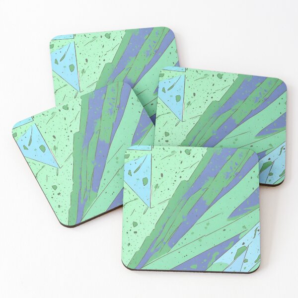 Item preview, Vibrant Terrazzo: B Blue, and Green Elegance designed and sold by aquinavortex.