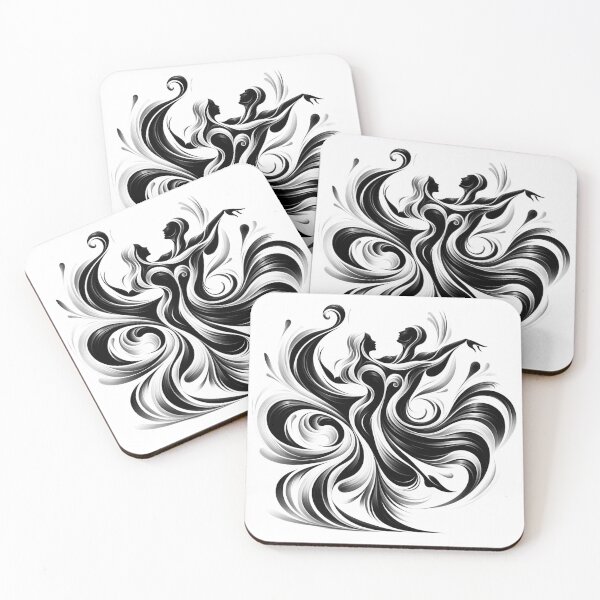 Item preview, Monochrome Waltz designed and sold by CardsStudio.