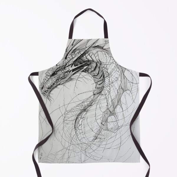 Item preview, Dragon in Line: Minimalistic Elegance of Abstract Art designed and sold by Piotrek0001.