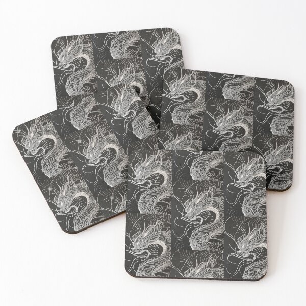 Item preview, Dragon in Line: Minimalistic Elegance of Abstract Art designed and sold by Piotrek0001.