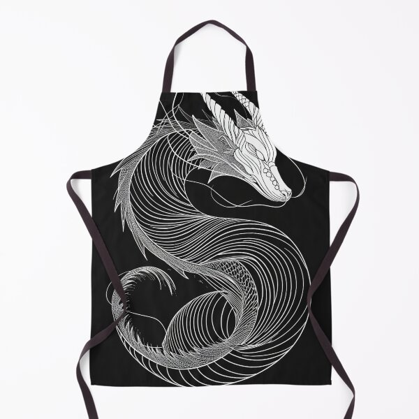 Item preview, Dragon in Line: Minimalistic Elegance of Abstract Art designed and sold by Piotrek0001.