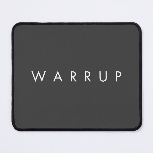 Item preview, Warrup - urban slang - white text designed and sold by Wanaketanga.