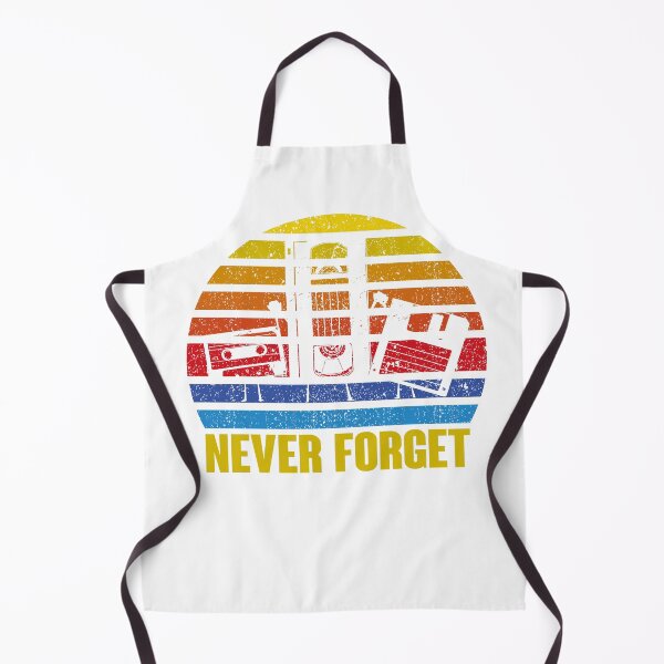 Item preview, Cassette Tape Floppy Disk Never Forget Old Retro Vintage designed and sold by roboartpixel.