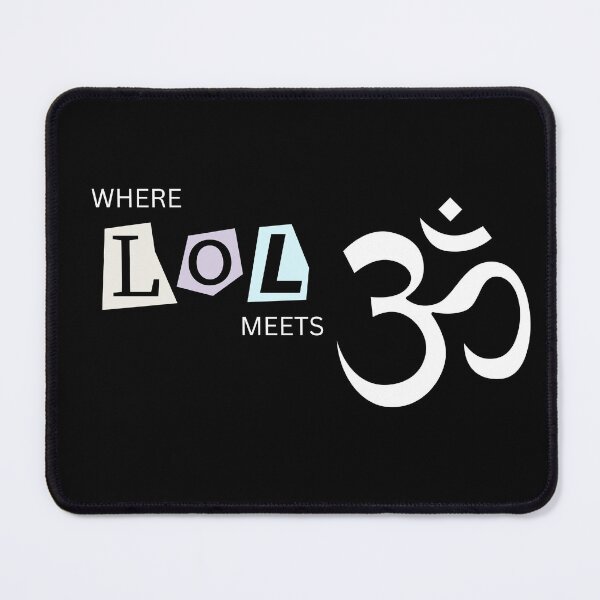Item preview, Laughter yoga Where LOL meets OM. designed and sold by LyricsWear.