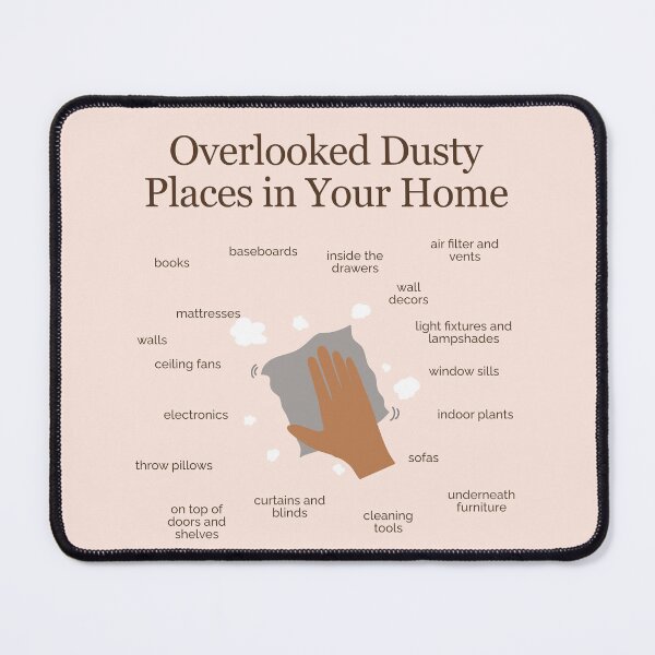 Item preview, Overlooked Dusty Places in Your Home designed and sold by TFHStore.