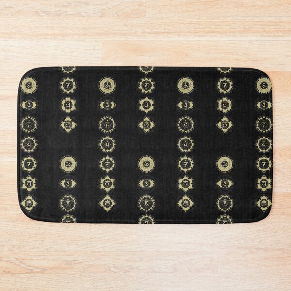 Item preview, The Seven Chakras - Coal + Gold designed and sold by Irene Estelle.