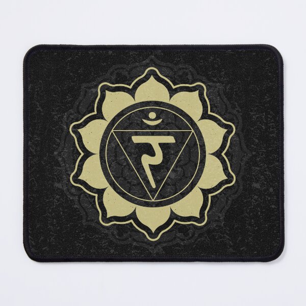 Item preview, Solar Plexus Chakra Mandala - Coal + Gold designed and sold by Irene Estelle.