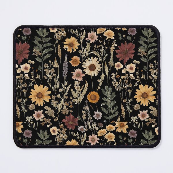 Item preview, Vintage Pressed Boho Wildflowers Cottagecore Botanical Floral Pattern designed and sold by Trendz by Ami.
