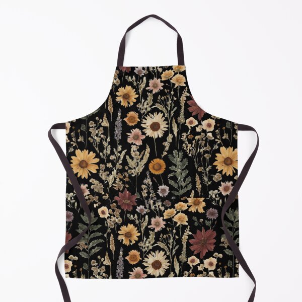Item preview, Vintage Pressed Boho Wildflowers Cottagecore Botanical Floral Pattern designed and sold by Trendz by Ami.