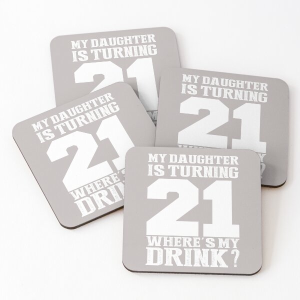 Item preview, My Daughter Turning 21 Where's Drink Princess Birthday Retro designed and sold by roboartpixel.