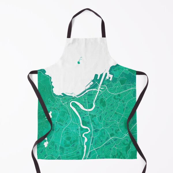 Item preview, Trondheim City Map of Norway - Watercolor designed and sold by deMAP.
