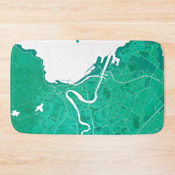 Item preview, Trondheim City Map of Norway - Watercolor designed and sold by deMAP.