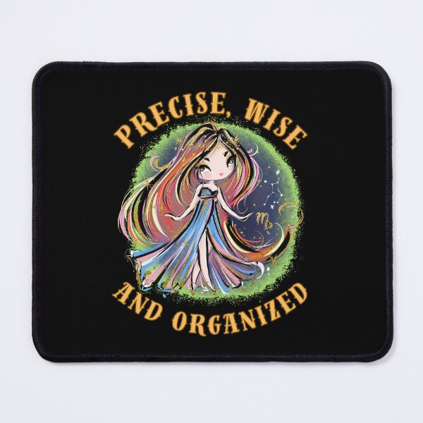 Item preview, Precise, Wise, And Organized. virgo sign designed and sold by ZodiacWonders.