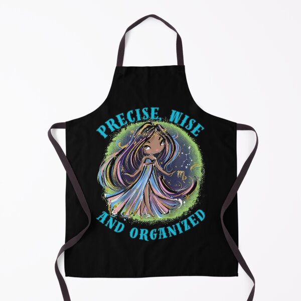 Item preview, Precise, Wise, And Organized. virgo season designed and sold by ZodiacWonders.