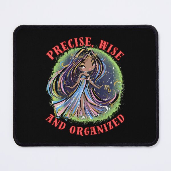 Item preview, Precise, Wise, And Organized. virgo traits designed and sold by ZodiacWonders.