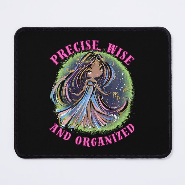 Item preview, Precise, Wise, And Organized. virgo quotes designed and sold by ZodiacWonders.