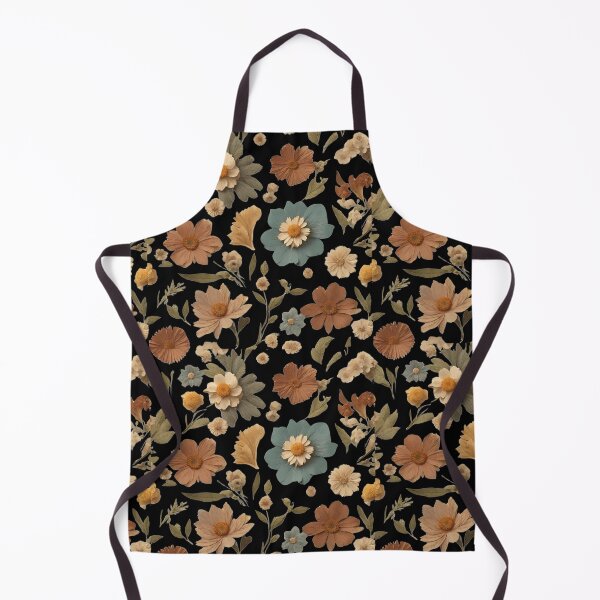 Artikelvorschau, Vintage gepresste Wildblumen Cottagecore Blumenmuster entworfen und verkauft von Trendz by Ami.