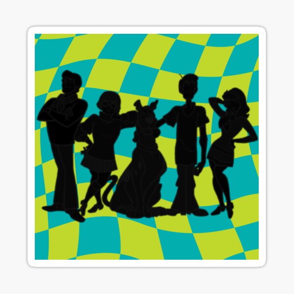 Groovy Mystery Solving Gang Sticker